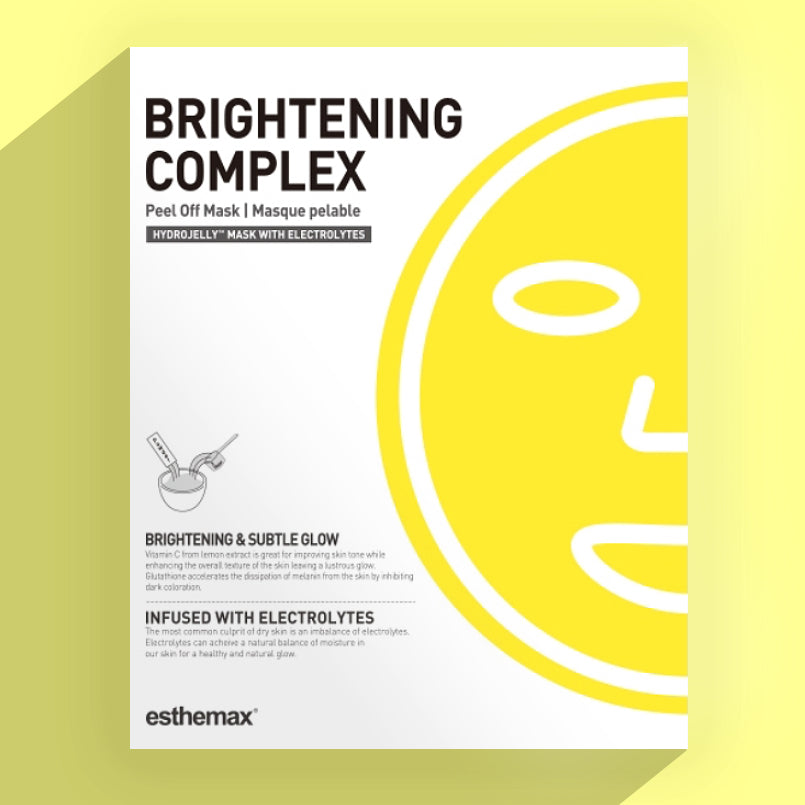 パック・フェイスマスク hydrojelly mask BRIGHTENING COMPLEX Esthemax Hydrojelly Mask - Brightening Complex – HaloAesthetics