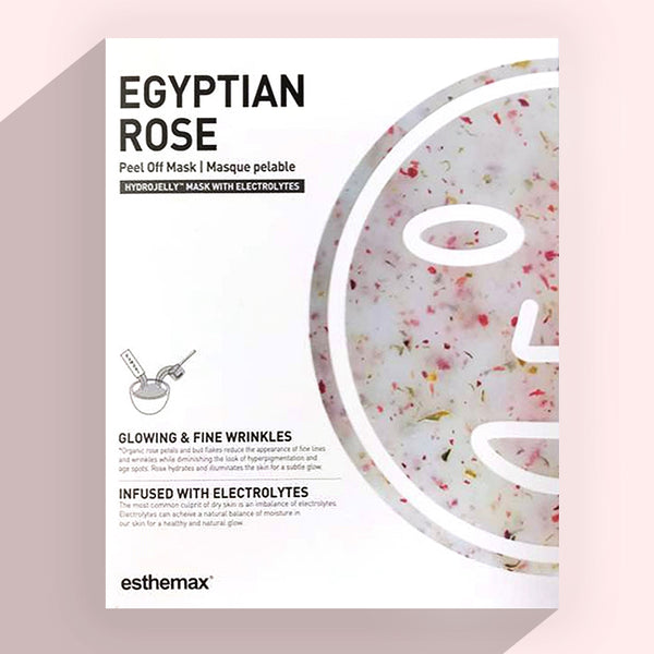 パック・フェイスマスク EGYPTIAN ROSE HYDRATING MASK 530g Esthemax Egyptian Rose Hydrojelly Mask Facial – HaloAesthetics